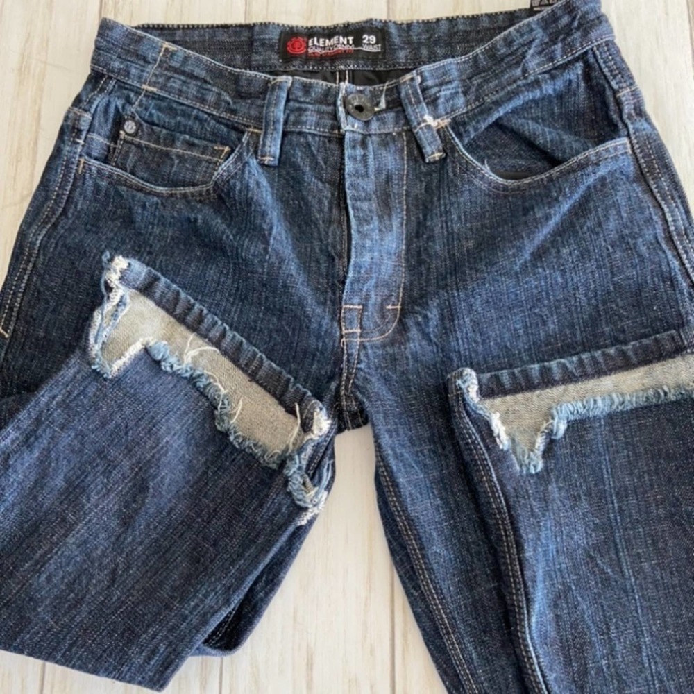 Element Ragged Hem Jeans - Picture 3 of 8